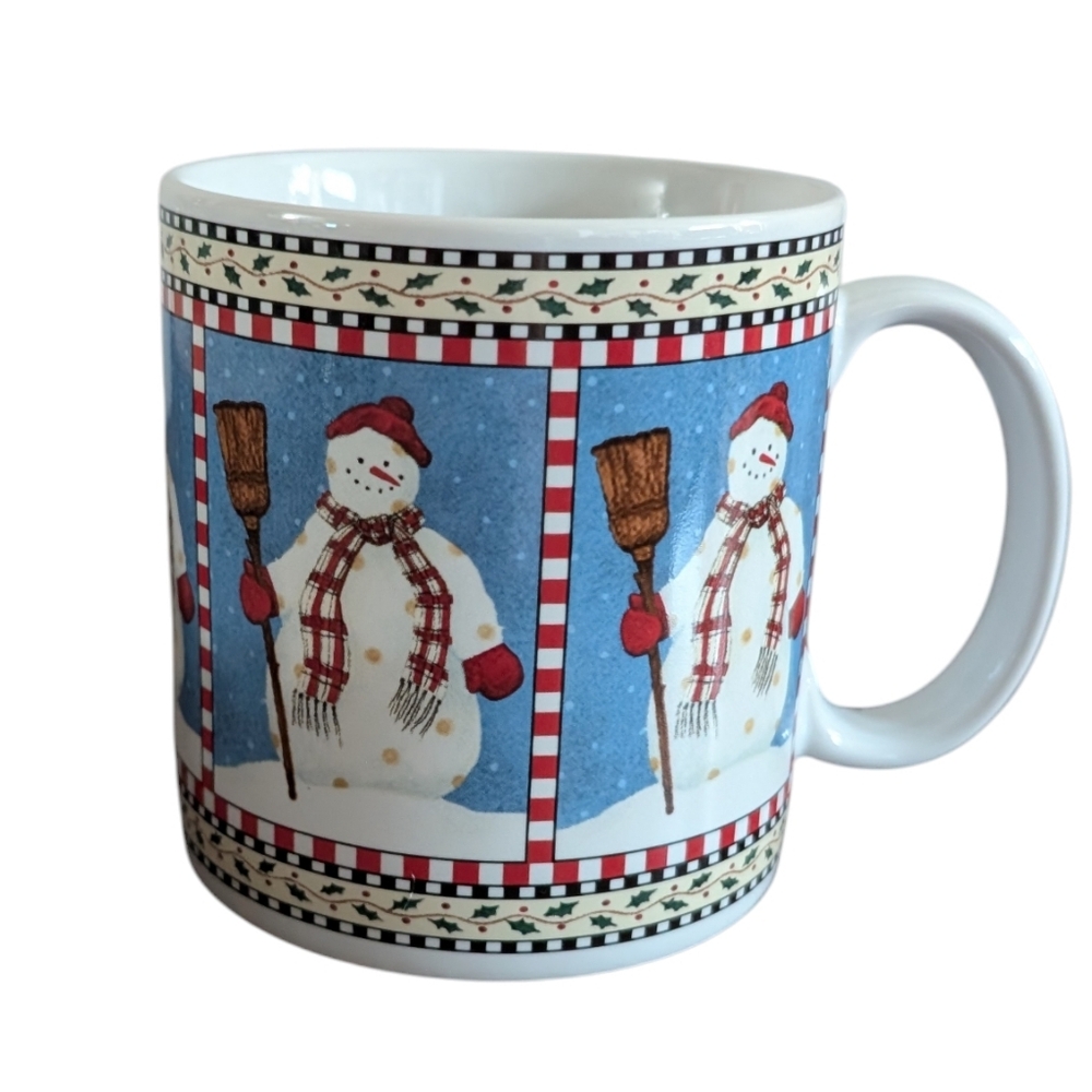Debbie Mumm "Snowman" Mug - VINTAGE 1998